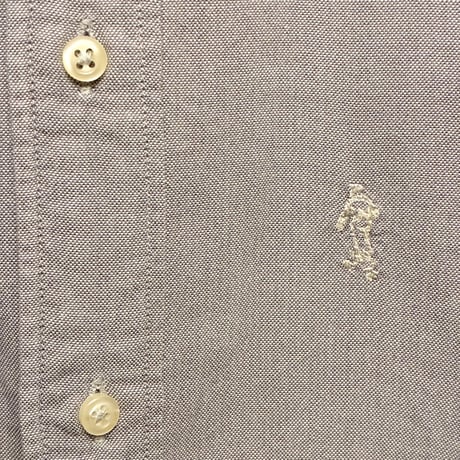 【JOURNAL STANDARD 取り扱い】 MADE IN ITALY製 S.F.R. 976 長袖ボタンダウンオックスフォードシャツ グレー Mサイズ