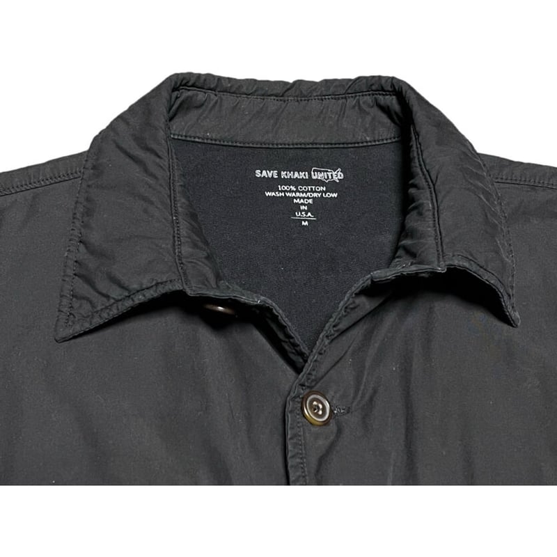 MADE IN USA製 SAVE KHAKI UNITED コットンシャツジャケット MADE IN USA製 SAVE KHAKI UNITED コットンシャツジャケット