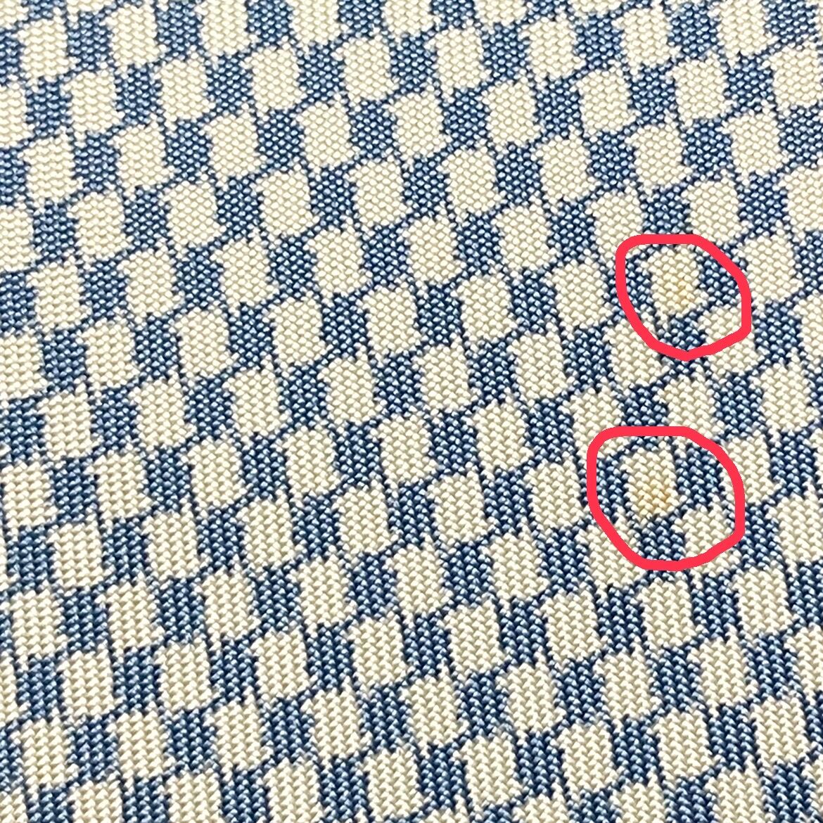 △訳あり商品△ MADE IN ITALY製 E.Marinella 千鳥格子柄シルクネクタイ