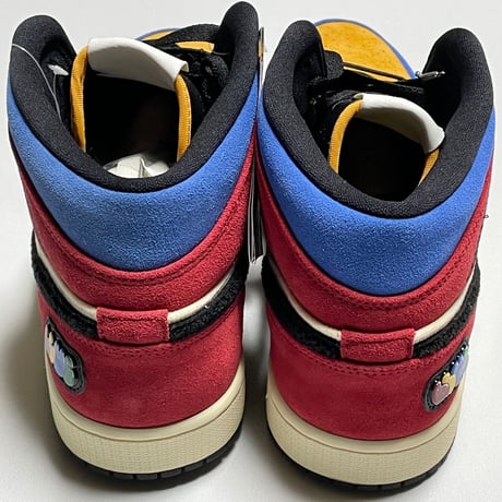 ☆黒タグ付き新古品☆ NIKE AIR JORDAN1 MID SE FEARLESS BLUE THE GREAT スニーカー マルチカラー 10.5/28.5cm