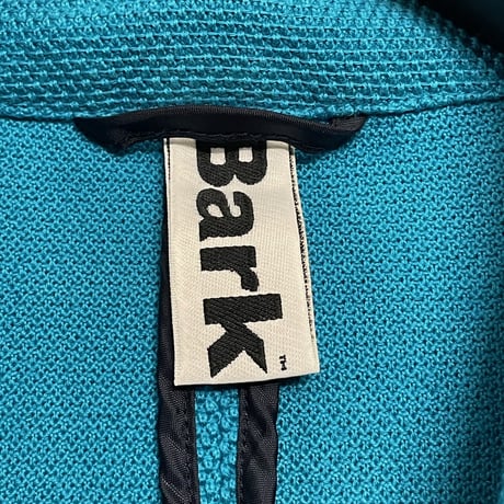 【UNITED ARROWS 取り扱い】 MADE IN ITALY製 BARK コットンニットテーラードジャケット ターコイズブルー Sサイズ