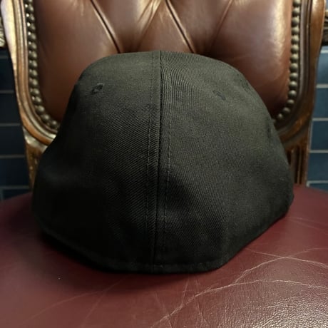 レア NEW ERA × ROCKSMITH コラボレーションモデル 59FIFTY ウールベースボールキャップ ブラック 7-3/4 61.5cm