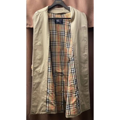 MADE IN ENGLAND製 OLD BURBERRY ライナーステンカラーコート ベージュ