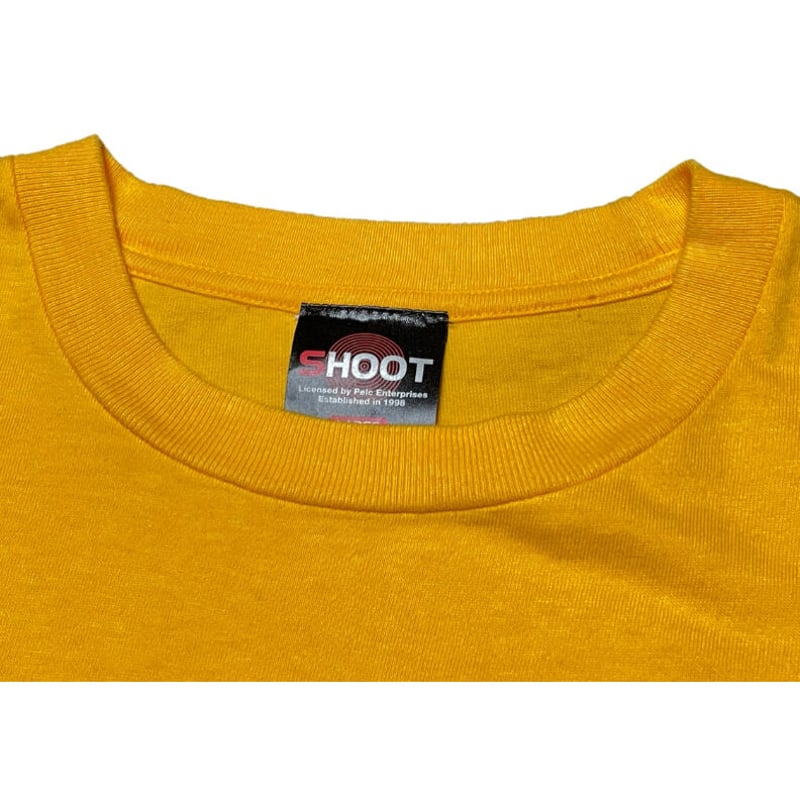 Beastie Boys ハンバーガーロゴ半袖Tシャツ SHOOTボディイエロー L 