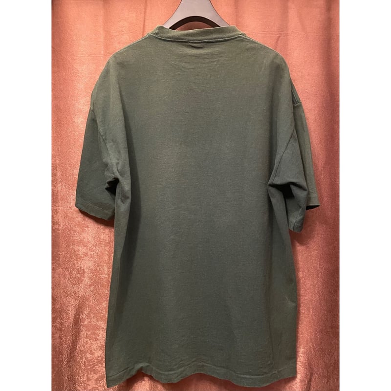 希少 MADE IN USA製 90s Calvin Klein Jeans ロゴプリントTシ