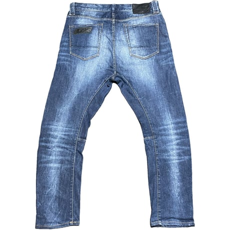 Blood & glitter ITALIAN SLIM スタッズデニムパンツ インディゴ W32-L32サイズ