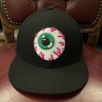 激レア NEW ERA × PHENOMENON × MISHKA コラボレーションモデル 59FIFTY ベースボールキャップ ブラック 7-3/8 58.7cm