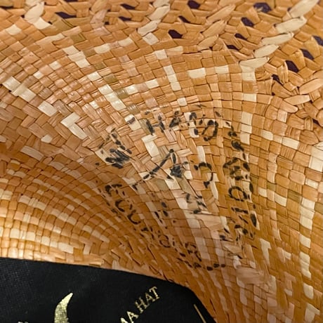 MADE IN ECUADOR製 CA4LA 最高級 エクアドル産 本パナマ使用 本パナマハット 小麦色