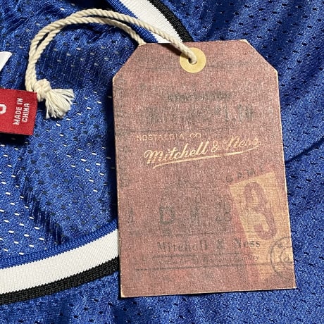 ☆タグ付き新古品☆ mitchell & ness × HARDWOOD CLASSICS × NBA ORLANDO MAGIC バスケットボールゲームジャージ ブルー Sサイズ