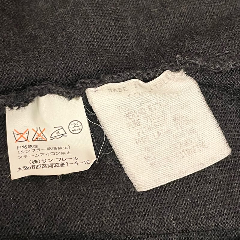 希少 サン・フレール期 MADE IN ITALY製 NeIL BarreTT ニットベストド