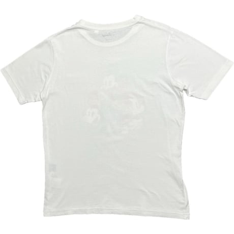 GLOBAL WORK × Disney MICKEY MOUSE プリントTシャツ ホワイト Lサイズ