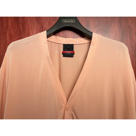 MADE IN JAPAN製 SWAGGER レーヨンカーディガン ピンク XXLサイズ