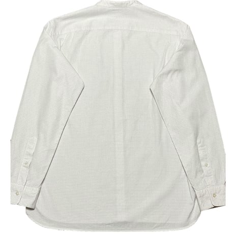 MADE IN JAPAN製 SHIPS 長袖バンドカラーシャツ ホワイト Mサイズ