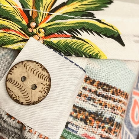 激レア MADE IN KOREA製 オフィシャル品 Reyn Spooner × MLB NEW YORK METS コットンアロハシャツ マルチカラー Sサイズ
