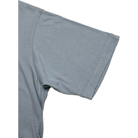 MADE IN ITALY製 ARMANI COLLEZIONI 半袖クルーネックTシャツ ブルーグレー Mサイズ
