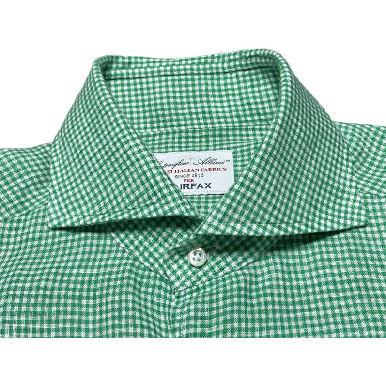 MADE IN ITALY製Cotonificio Albini生地使用 MADE IN JA