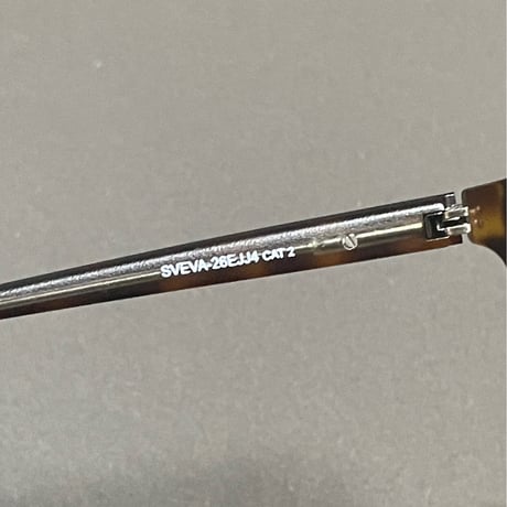 展示品渡し ★新品★ MADE IN ITALY製 SARAGHINA SVEVA 26-EJJ4 サングラス ダークブラウンべっ甲柄 ブラウンレンズ