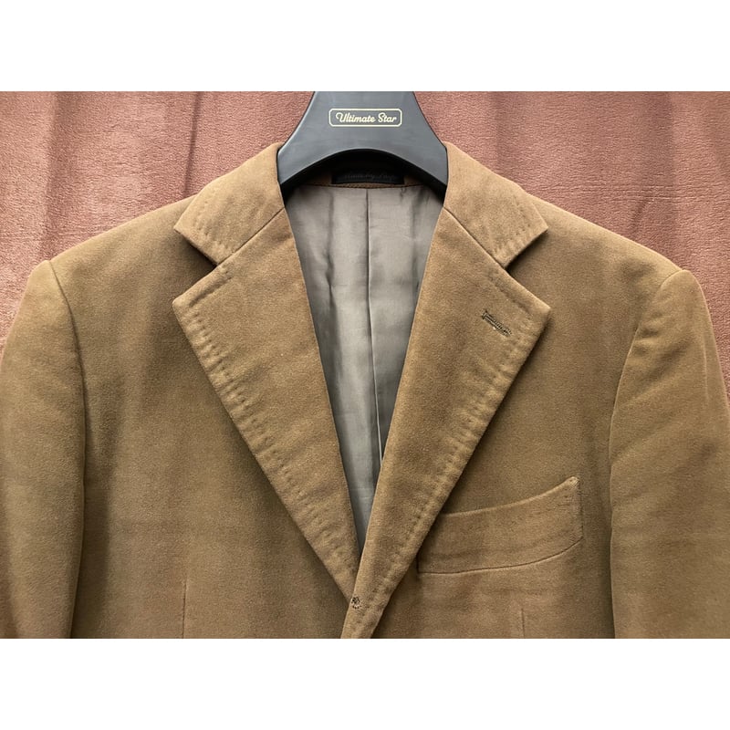 MADE IN JAPAN製 SHIPS EMMETEX生地 テーラードジャケット ブラウン