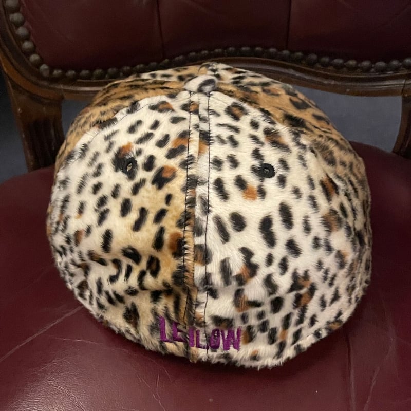 NEW ERA × LEILOW 限定モデルヒョウ柄ファーベースボールキャップ