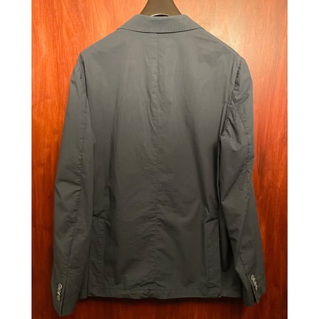 MADE IN ROMANIA製 MANUEL RITZ コットンテーラードジャケット ネイビー 52サイズ