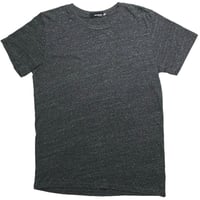 MADE IN USA製 CAL.Berries トライブレンドクルーネック半袖Tシャツ チャコールグレー Sサイズ