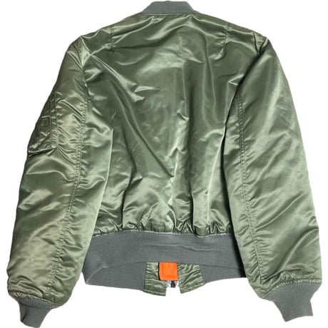 MADE IN USA製 MA-1 ジャケット カーキ Mサイズ