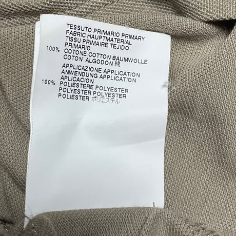 ▲訳あり商品▲ MADE IN ITALY製 MARC JACOBS 半袖鹿の子ポロシャツ ブラウン Sサイズ