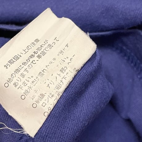 レア品 PEANUTS SNOOPY × JFA サッカー日本代表 コラボレーションモデルプリントTシャツ ブルー Sサイズ