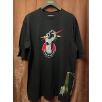 MADE IN MEXICO製 ROCAWEAR プリントTシャツ ブラック Lサイズ