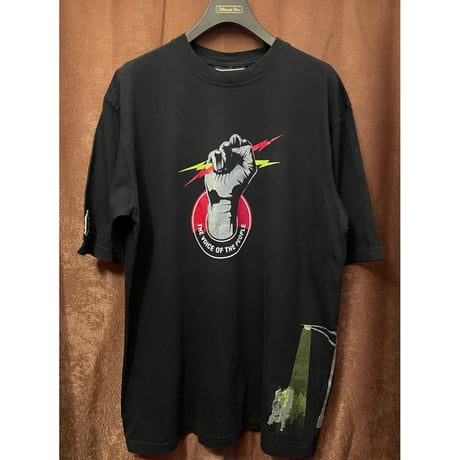 MADE IN MEXICO製 ROCAWEAR プリントTシャツ ブラック Lサイズ