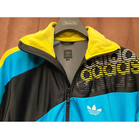 adidas フルジップトラックジャケット ブラック Sサイズ