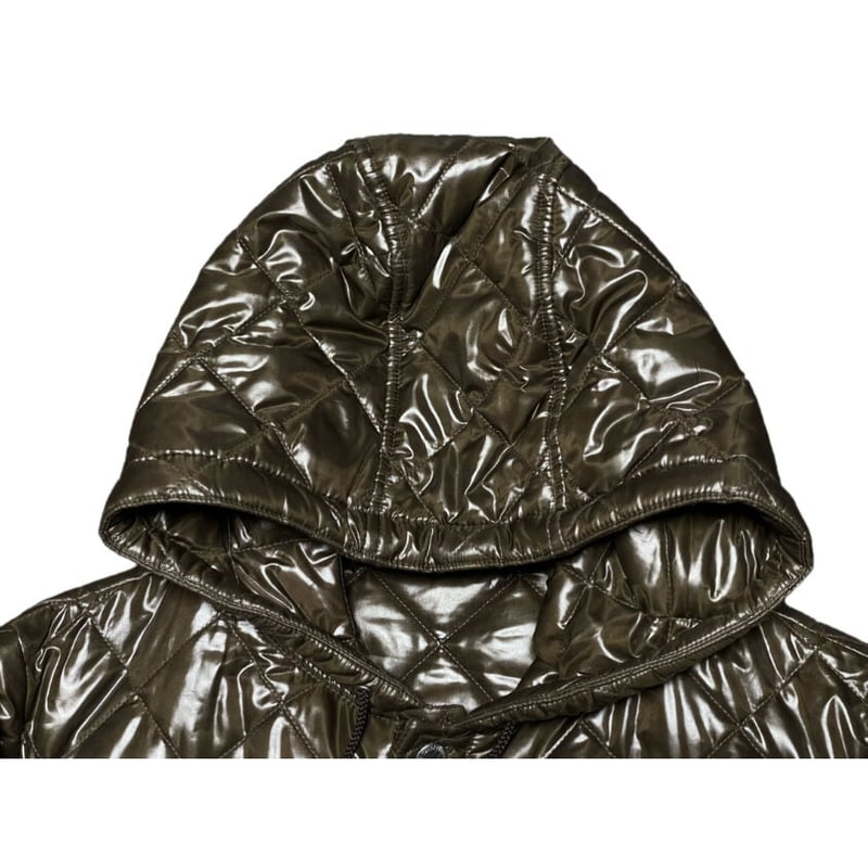 Traditional Weatherwear フード付きキルティングコート ブラウン 40サ