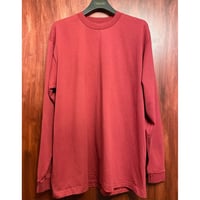 PRO CLUB 長袖Tシャツ ワイン XLサイズ