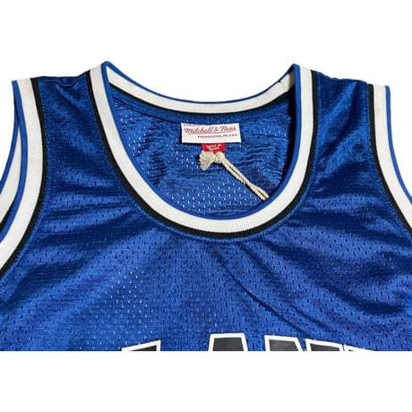 ☆タグ付き新古品☆ mitchell & ness × HARDWOOD CLASSICS × NBA ORLANDO MAGIC バスケットボールゲームジャージ ブルー Sサイズ