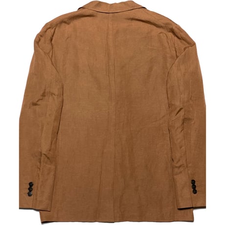 ☆タグ付き新古品☆ UNITED ARROWS リネンレーヨンテーラードジャケット ブラウン Lサイズ