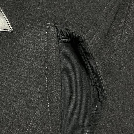 NANO UNIVERSE Wool&Cashmere ITALIAN MELTON ダッフルコート ブラック Mサイズ