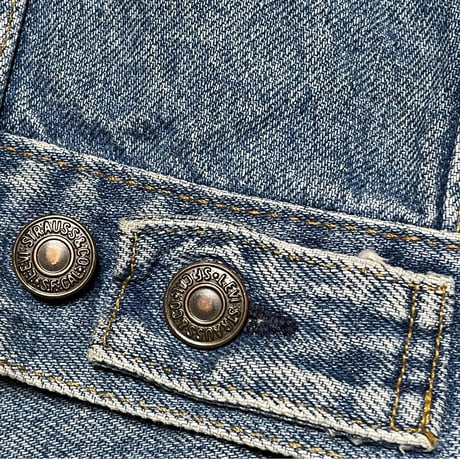 ▲訳あり商品▲ MADE IN USA製 LEVI'S デニムジャケット 70506-0217 ライトインディゴ 40サイズ