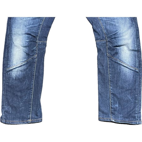Blood & glitter ITALIAN SLIM スタッズデニムパンツ インディゴ W32-L32サイズ