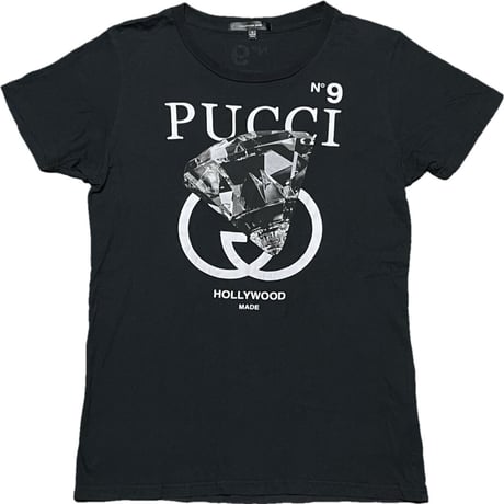 HOLLYWOOD MADE 半袖ロゴTシャツ ブラック Sサイズ