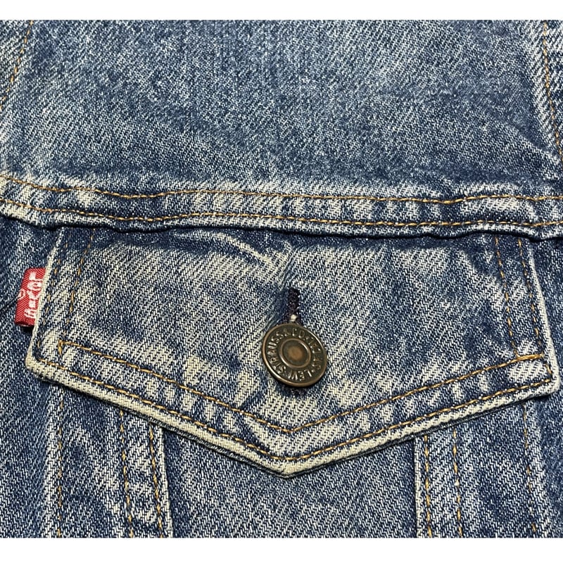 MADE IN USA製 LEVI'S デニムジャケット 70506-0216 ライトインディ