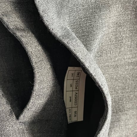 MADE IN ROMANIA製 PT01 TRAVELLER SUPER SLIM FIT ストレッチウールスラックス チャコールグレー 48サイズ