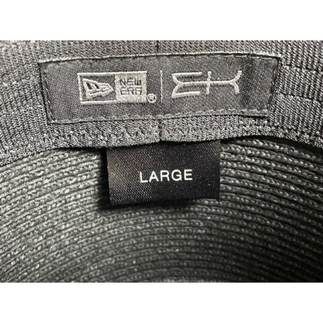 EK by New Era × Keith Haring コラボレーションストローハット ブラック Lサイズ