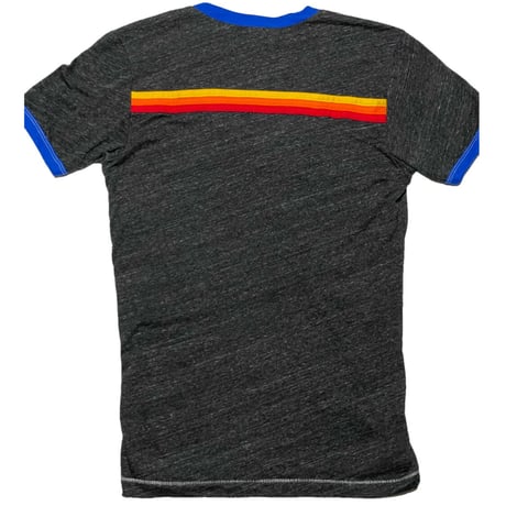 ☆タグ付き新古品☆ MADE IN USA製 ANDREW CHRISTIAN VネックTシャツ チャコールグレー Lサイズ