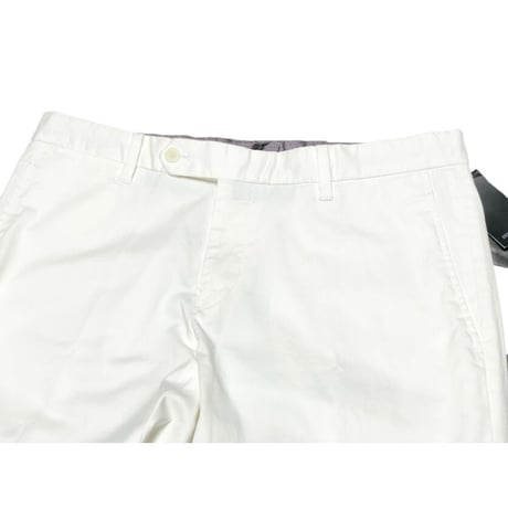 ☆タグ付き新古品☆ MADE IN JAPAN製 DESIGNWORKS スラックス ホワイト 48サイズ 裾フリー