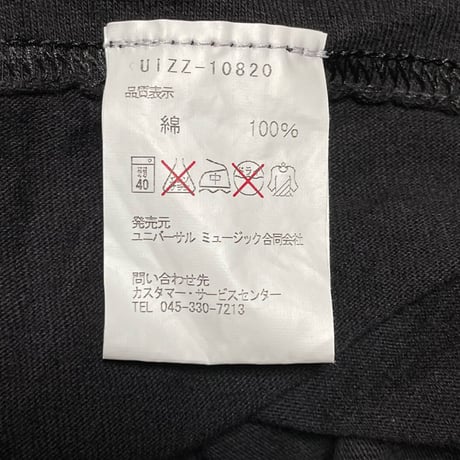 MICHAEL JACKSON THIS IS IT ユニバーサルミュージックタグ付きTシャツ Hanesボディ ブラック Mサイズ