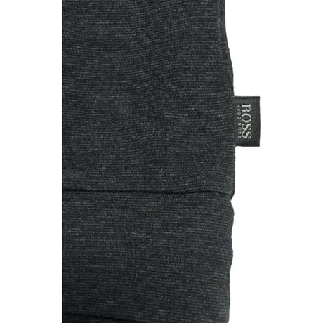 HUGO BOSS REGULAR FIT コットンカーディガン チャコールグレー Sサイズ