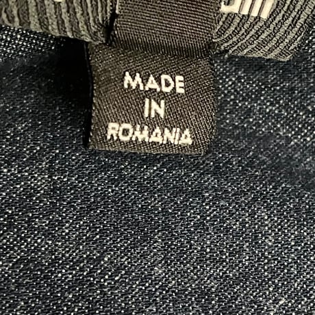 MADE IN ROMANIA製 Just Cavalli 長袖デニムシャツ インディゴ 50サイズ