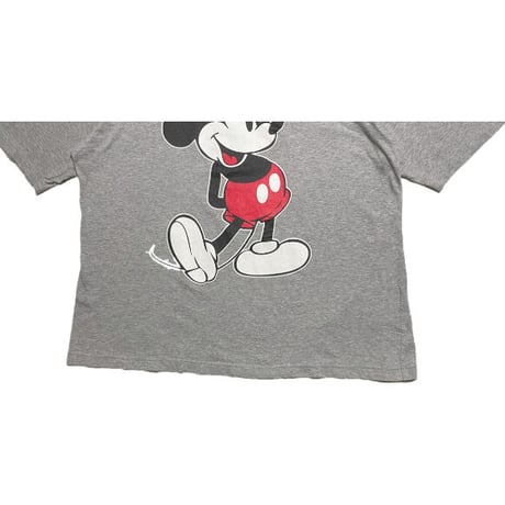 MADE IN JAPAN製 VOTE MAKE NEW CLOTHES × Disney Mickey ビックシルエットTシャツ グレー Mサイズ
