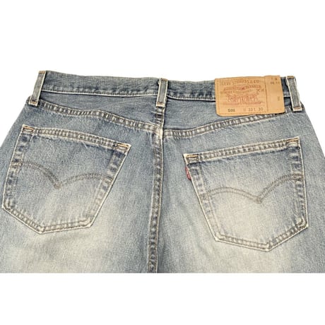 MADE IN USA製 LEVI'S 501 デニムパンツ ライトインディゴ W33×L30サイズ