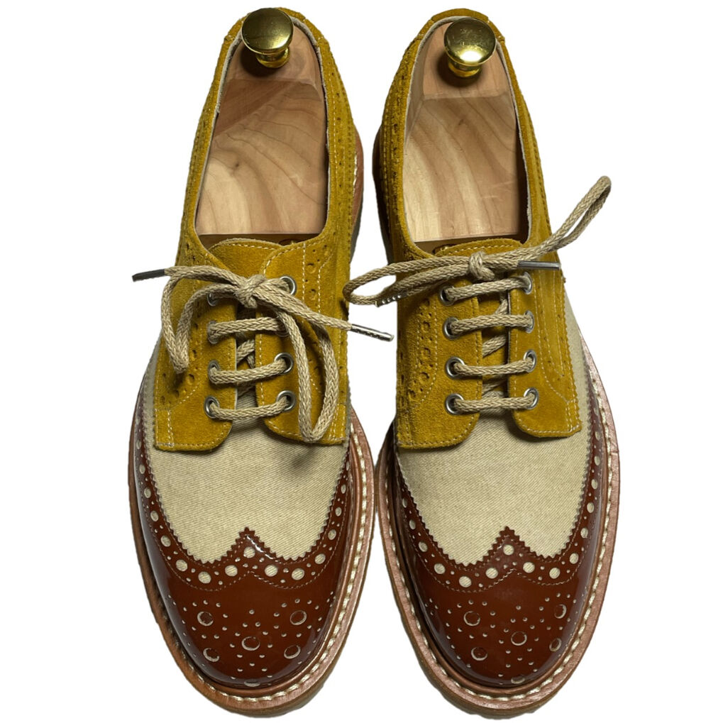 HAL Italian Leather ドッキング ウィングチップシューズ fit=scale-down,w=1200